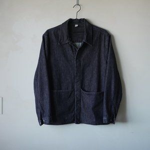 NON denim - size small - denim jacket in dark wash indigo